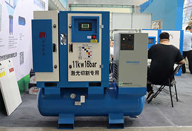 11KW16公斤激光切割专用空压机视频